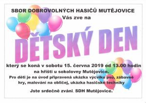 Plakát Dětský den 2019