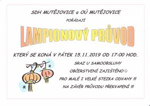 Plakát Lampionový průvod