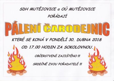 Čarodějnice 2018