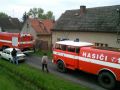 Požár komína v&nbsp;obci Kounov 9.5.2010
