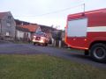Požár kontejneru v Domoušicích 9.12.2011