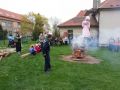 Pálení čarodějnic u&nbsp;sokolovny 30.&nbsp;4. 2013