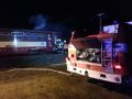 Požár vagonu osobního vlaku Mutějovice 29.3.2014
