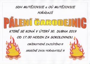 Plakát Čarodejnice 2019