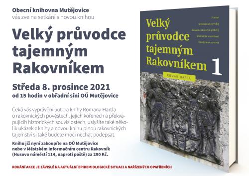 Kniha Romana Hartla "Velký Průvodce tajemným Rakovníkem"