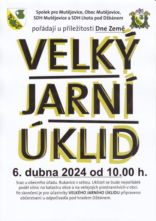 Plakát Velký jarní úklid