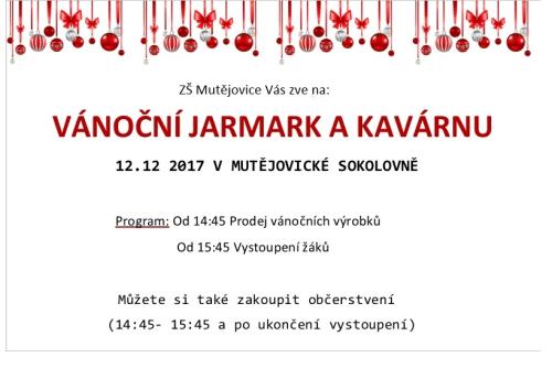 Vánoční jarmark a kavárna